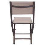 ABELUS - set tavolo in alluminio cm 130 x 77 x 73 h con 4 sedie Gaja