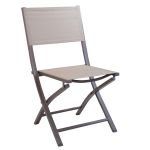 ABELUS - set tavolo in alluminio cm 130 x 77 x 73 h con 4 sedie Gaja