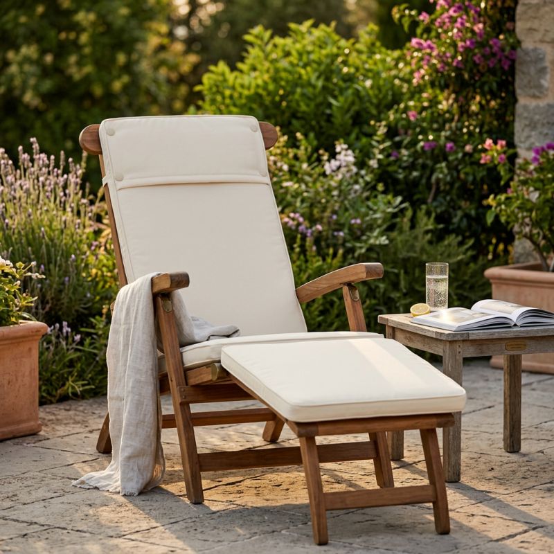 STRAND - cuscino sdraio con doppia cucitura idrorepellente