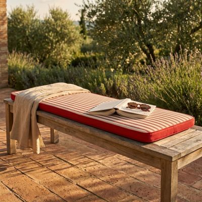 FLATTY - cuscino 110 con doppia cucitura idrorepellente a righe