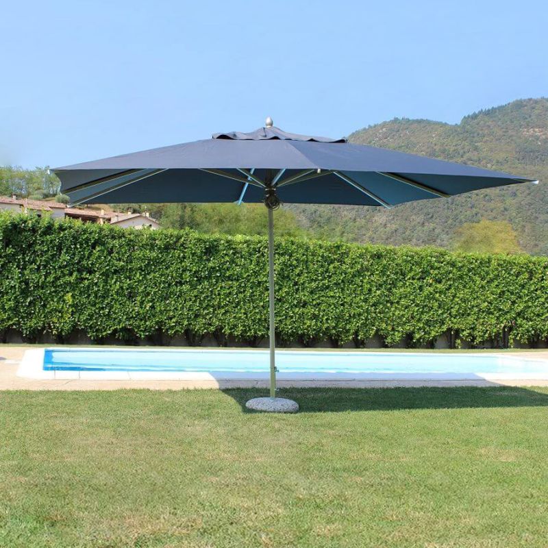 ABACUS - ombrellone da giardino palo centrale in alluminio 3 x 4 m