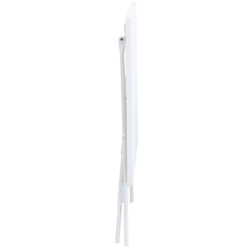 ROMANUS - set tavolo in metallo cm 70 x 70 x 72 h con 2 poltrone Romanus