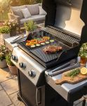 PIASTRA - piastra in ghisa per barbecue STARK 3 fuochi