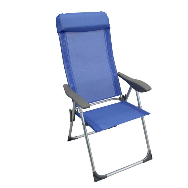 sdraio mare prendisole pieghevole in alluminio cm 59 x 60 x 109 h