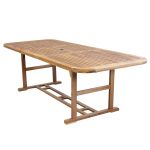 TURRIS - set tavolo in legno massiccio di acacia cm 180/240 x 100 x 74 h con 8 sedie e 2 poltrone Mulier