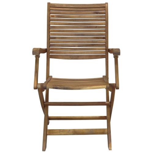 TURRIS - set tavolo in legno massiccio di acacia cm 150/200 x 90 x 74 h con 6 sedie e 2 poltrone Mulier