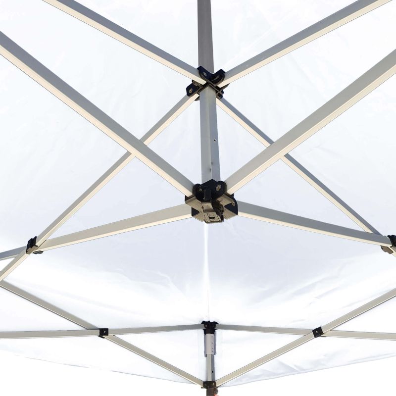 VIRIDIS - gazebo pieghevole e richiudibile completo di sacca protettiva in alluminio