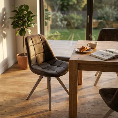 MARGOT - sedia nordica imbottita