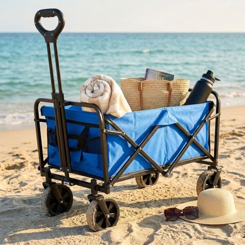 SALERNO - carrello da spiaggia e campeggio pieghevole