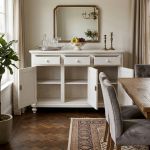 CHRISTOPHER - credenza in legno cm 150 x 43 x 98 h