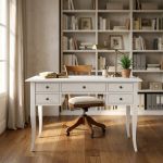 DALLAS - scrittoio in legno massello 107 x 56 x 81
