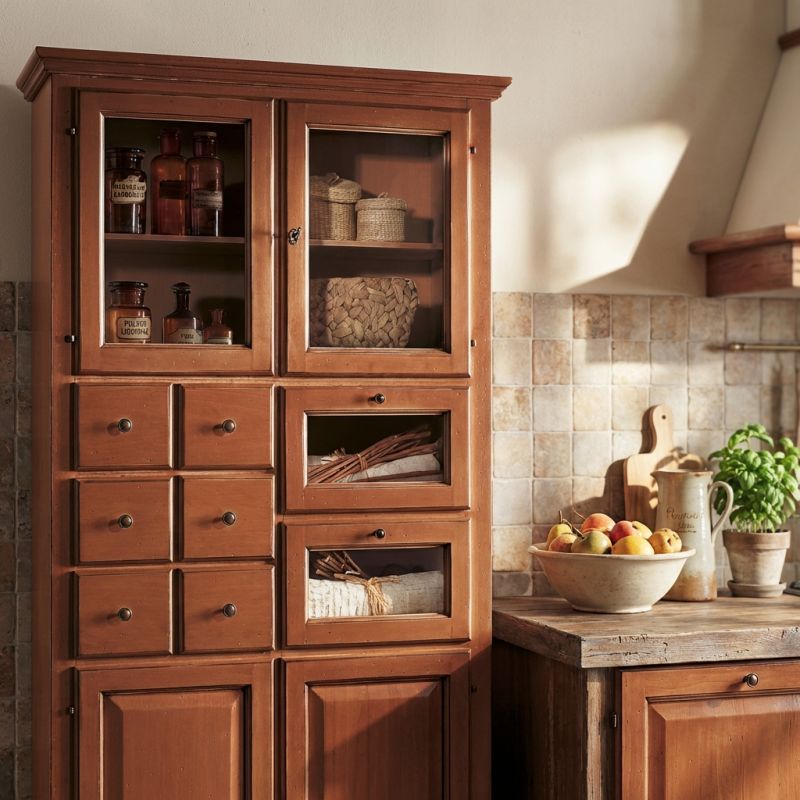 MADDISON - dispensa in legno massello