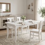 DONNY - tavolo consolle allungabile in legno massello cm 70 X 100/140/180