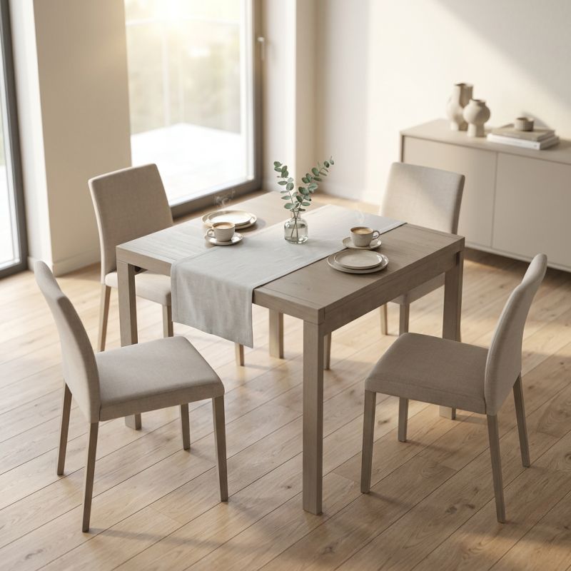 MEYER - tavolo da pranzo moderno allungabile