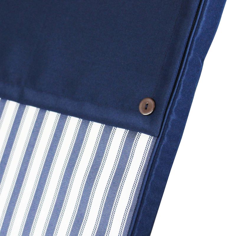 STRAND - cuscino sdraio con doppia cucitura idrorepellente a righe