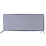 FLATTY - cuscino 110 con doppia cucitura idrorepellente a righe