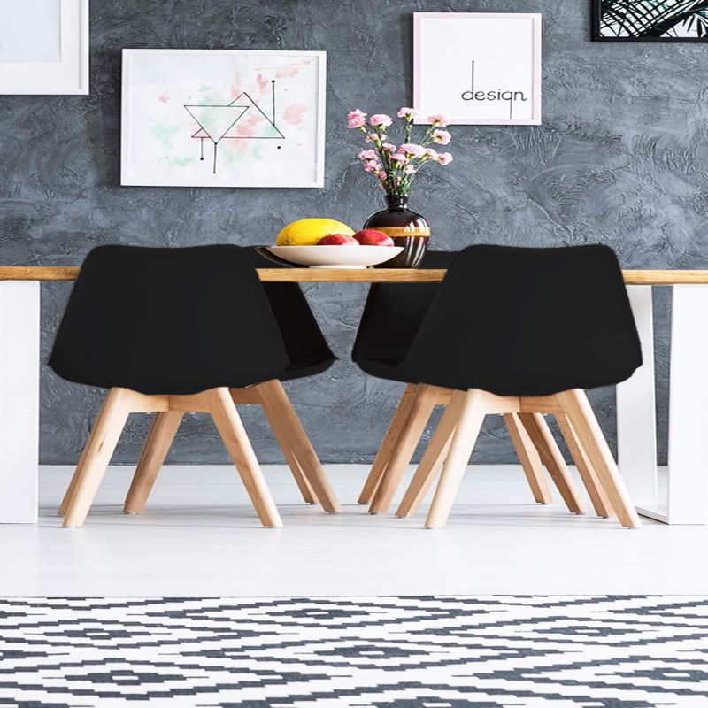 MARGOT - sedia nordica imbottita set da 4